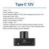 4Pin Fan PWM Speed Controller PD QC Fast Charging Type-C DC 12V 5V Cooling System Fan Governor DIY Water Cooling Radiator