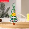 Internationales Garn Häkel-Mini-Weihnachtsbaum-Autoornament-Geschenk