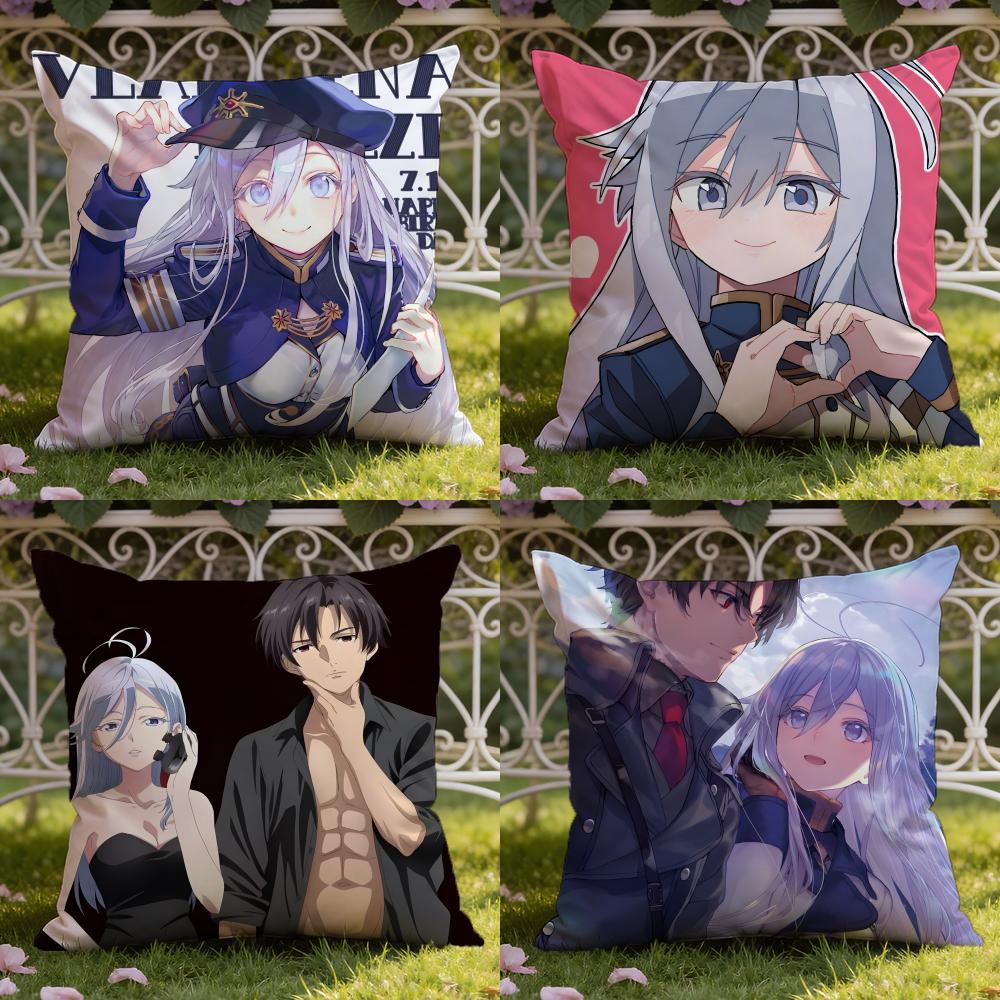 Anime 86 -Eighty S-Six Cushion Cover Home & Car Dual-Scene Pillow Cover: Reversible for Premium Comfort