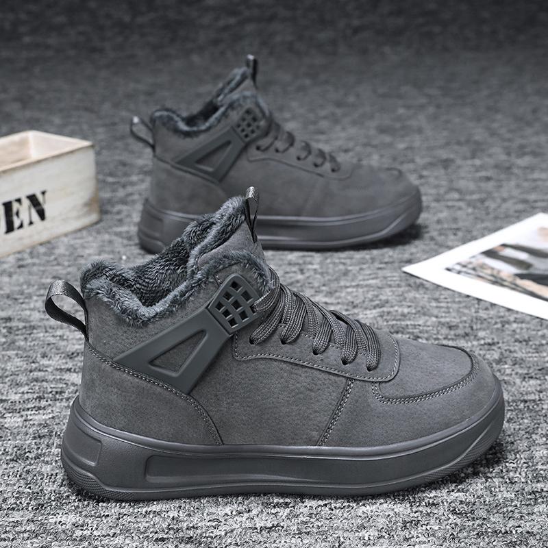 

TUINANLE высокие кроссовки женские мужские универсальные нескользящие баскетбольные кроссовки плоская обувь для скейтборда 36 темно-серого