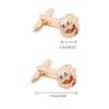 Men Knot Cufflink Studs Shirt Cuff Buttons for Wedding, Business, Anniversary