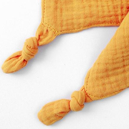 19161225 Gentle Cotton Muslin Infant Bibs Stuffed Rabbit Doll Newborn Appease Towels Security Blanket Infant Sleeping Cuddling Towels