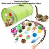 Pet Set Toy Indoor Tunnel Cave Cat Stick Fake Mouse Ball Interactive Supplie