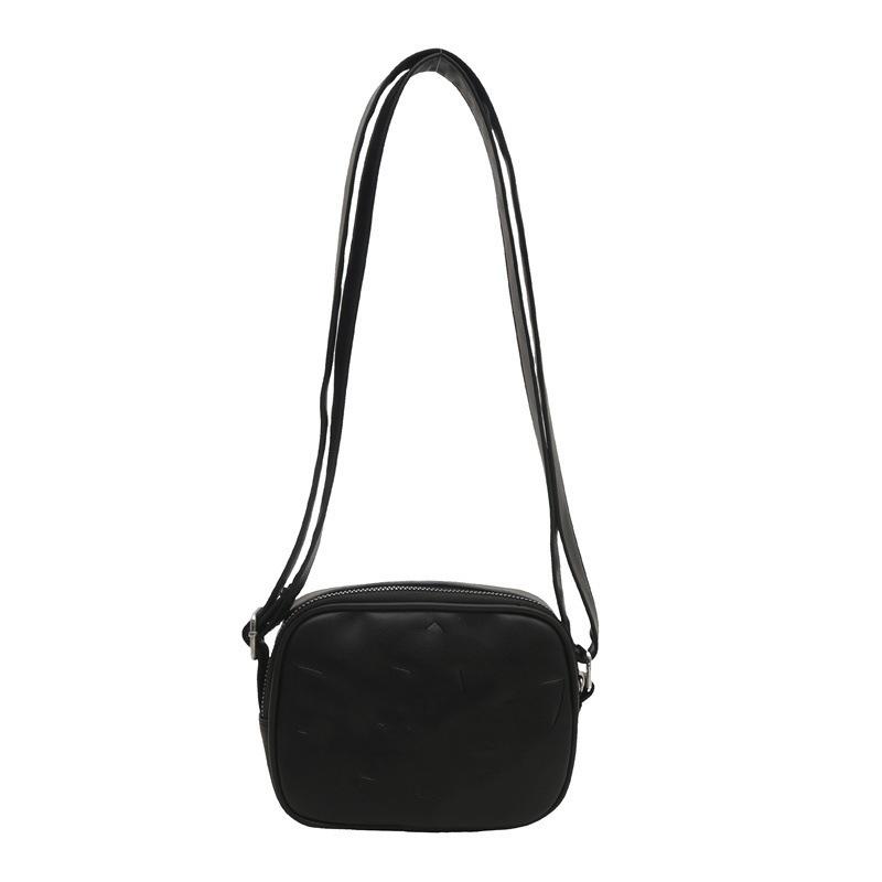 

Elegant Lightweight Crossbody Shoulder Bag: Stylish, Compact, Perfect for Travel, Keys, and Phone Black Small