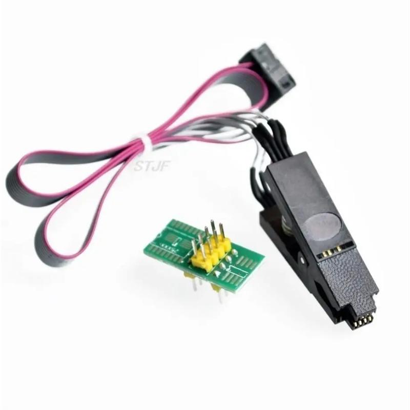 CH341A 24 25 Series EEPROM Flash BIOS USB Programmer Module + SOIC8 SOP8 Test Clip For EEPROM 93CXX / 25CXX / 24CXX DIY KIT