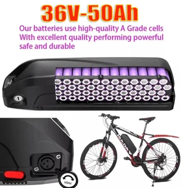 

Аккумулятор для электроскутера Hailong 36 В 48 В 52 В 30 Ач-50 Ач для мотоцикла/велосипеда мощностью 250 Вт ~ 1500 Вт, водонепроницаемый литиевый аккумулятор + зарядное устройство