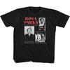 Rosa Parks Multi Pic Black Youth T-Shirt