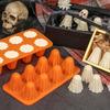 1/2pcs Halloween Silicone Mold - Ice Cube & Candy Mold for Chocolate, Jelly, Gummies, Crayons, Resin Crafts