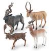 Amazing Static Animal Figurines Including Antelope Goat And Deer For Decoration
