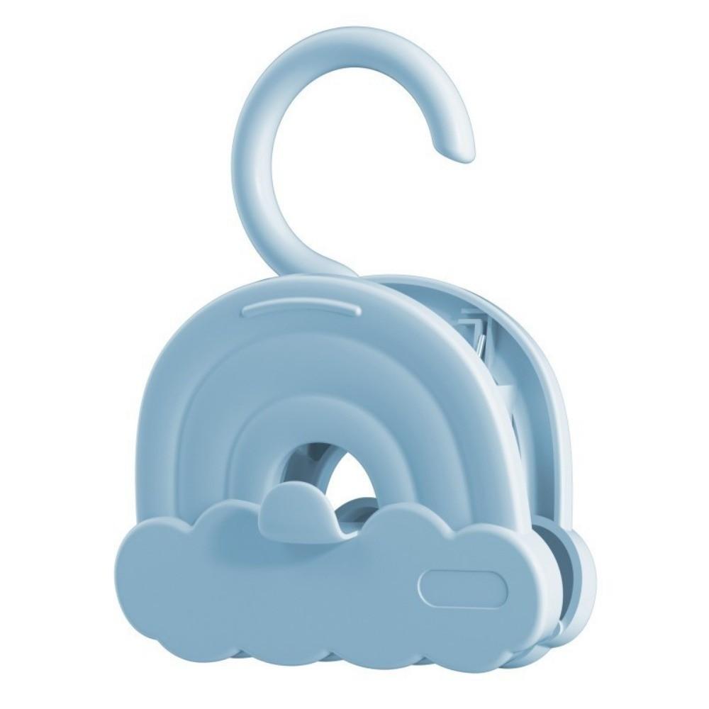 Practical Plastic Unique Shape Clips Irregular Shape Traceless Clips Anti-Slip Skirts Hangers Clothing Storage