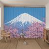 Custom Mount Fuji Landscape 3D Digital Printed Blackout Window Curtains For Living Room Bedroom Kitchen Decor Drapes Wholesale