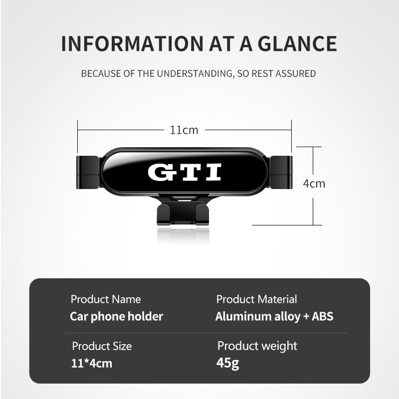 For Volkswagen VW Magnetic Car Phone Holder Air Vent Clip Mount GPS Support Jetta Golf4 5 6 Beetle CC B5 B6 B7 EOS GTI MK2
