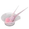 Double-sided Comb Hair Dyeing Brushes Soft Bristle Brush Pink Hair Barbers Coloring Brush Blue Professional
