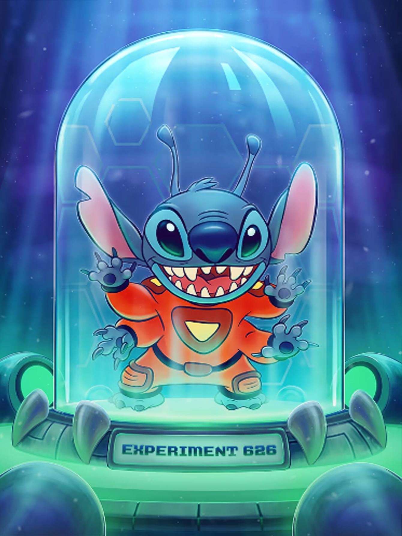 

Алмазная живопись своими руками Стич в банке Набор для вышивания крестом Мозаичное искусство Алмазная живопись Полный круглый алмаз Украшение для дома Round 20x30cm