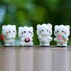 Resin Cat Miniature Collectible Figurine With Diy Landscape Decor For Kids And Adults