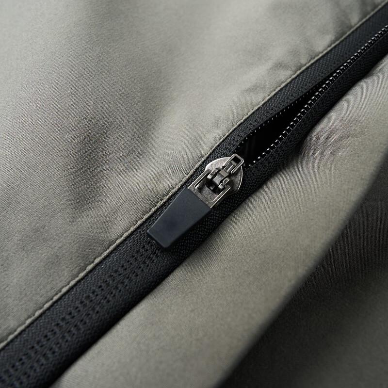 ROMON Men's Business Casual Hooded Jacket