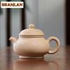 110ML Aesthetic Yixing Purple Clay Teapots Handmade Pot Raw Ore Section Mud Kettle Zisha Tea Set Tea Ceremony Decoration Craft
