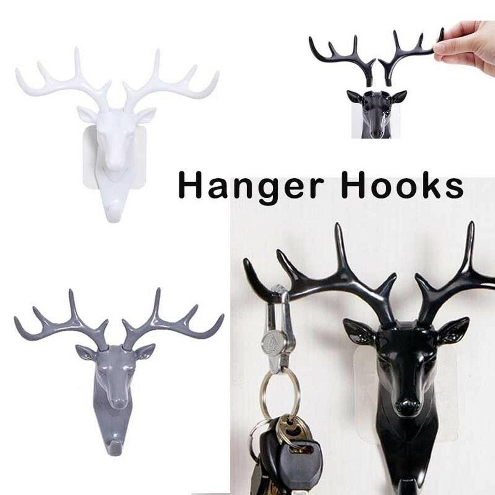 Deer Antlers Wall Hook Animal Hanger Holder Coat Hat Key Hanging Rack Hook Decor Deer Antlers Wall Hook Animal Hanger Holder Coat Hat Key Hanging Rack Hook Decor