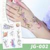 Rikalong Waterproof Cartoon Glitter Tattoo Stickers - Dreamy Gradient Face Designs