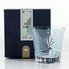 Bicchiere da Whisky in Cristallo Intagliato a Mano Kiriko Edo Giapponese