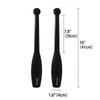 1 Lb Indian Club Durable Weighted Mace for Strength Training, Shoulder Exercise & Fitness | Non-Slip Grip | Heavy Duty PP Plastic