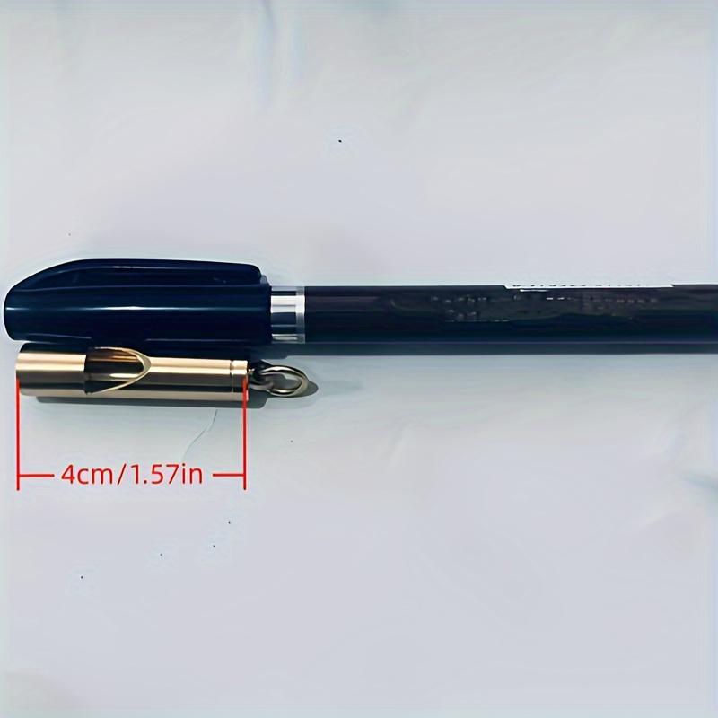 Messing Pfeife Schlüsselanhänger Reines Kupfer Überleben Mund Outdoor Camping Trainingspfeife Schlüsselanhänger Anhänger Gebürstet Wasser gewaschene Pfeife