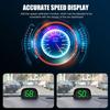 Car Digital GPS Speedo Speed MPH HUD Head Up Display Speedometer Universal