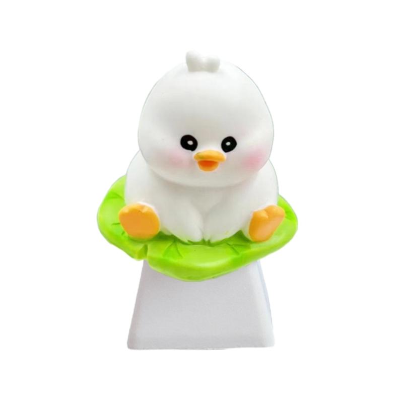 Neuheit 3D Entenförmige Tastenkappe Oem Höhe Erhöht den Tastaturspaß für Büro und Gaming Tastenkappen-Geschenk