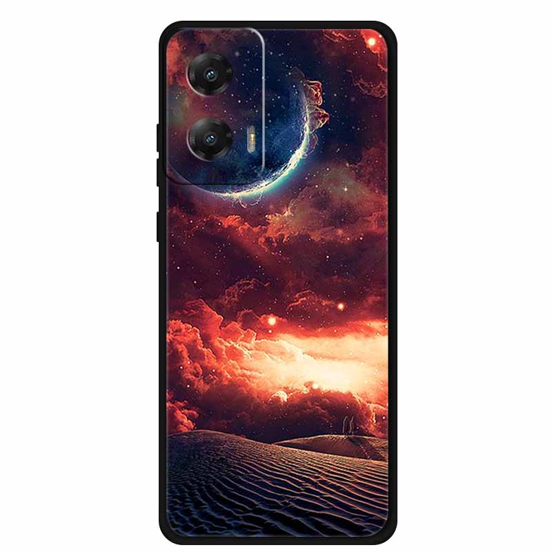 For Moto G85 5G Case TPU Animals Soft Silicone Back Cover Phone Cases For Motorola Moto E14 MotoG85 Wolf Protective Cool funda