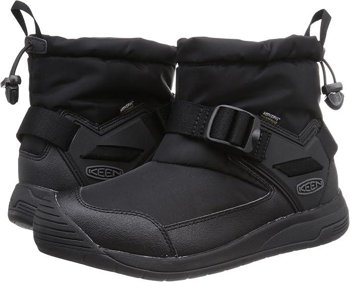 KEEN HOODROMEO WP Puff Boots 27.0 cm (Black/Black) Waterproof & Insulated Men’s 1025473