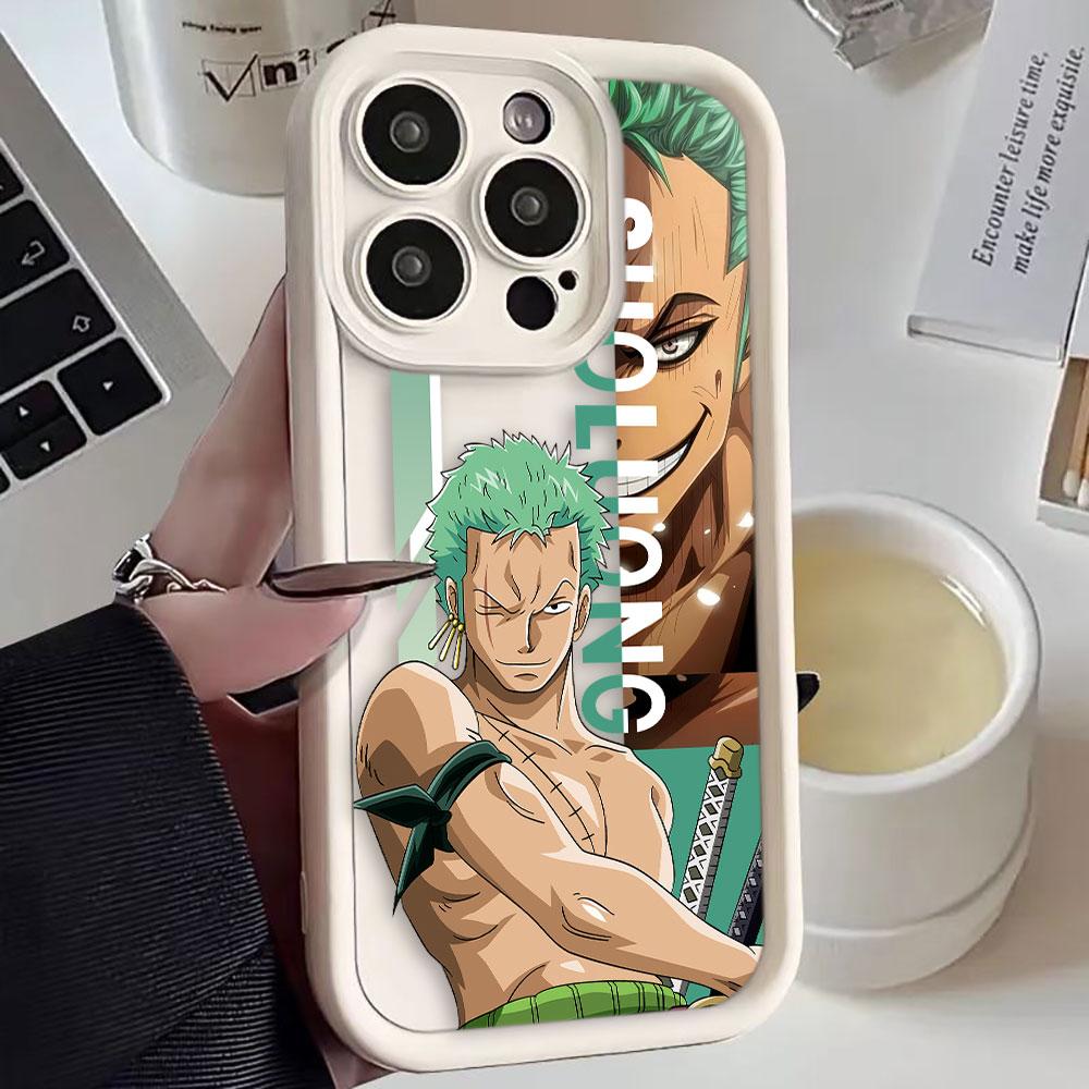 

One p-Piece Luffys Zorros Phone Case For OPPO RENO F31 2F 2Z 5 5F 6 7 8 8T 10 11 11F 12 12F 13 13F 14 15 15F LITE Shell Cover OPPORENO8T5G
