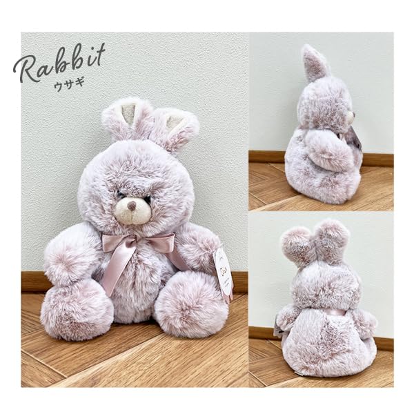 Plush Dog Small Mascot Wedding Cute Stylish Rabbit Goods Sitting Present Gift Birthday Courier 100 [Stream]