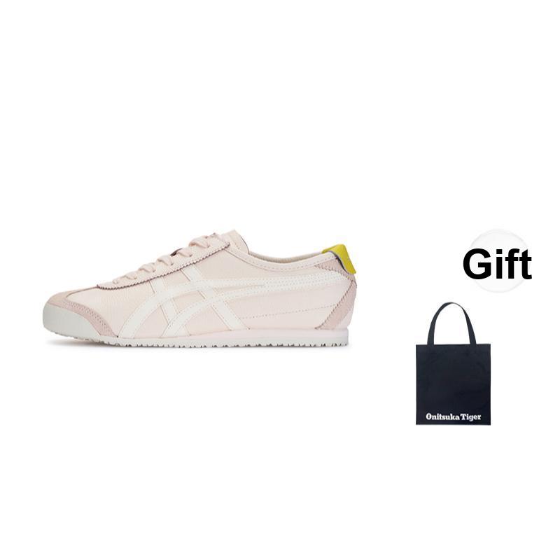 Onitsuka Tiger Mexico 66 Fashion Retro Non-Slip Breathable Low-Top Casual Shoes Unisex sneaker Pink 1183B771-702