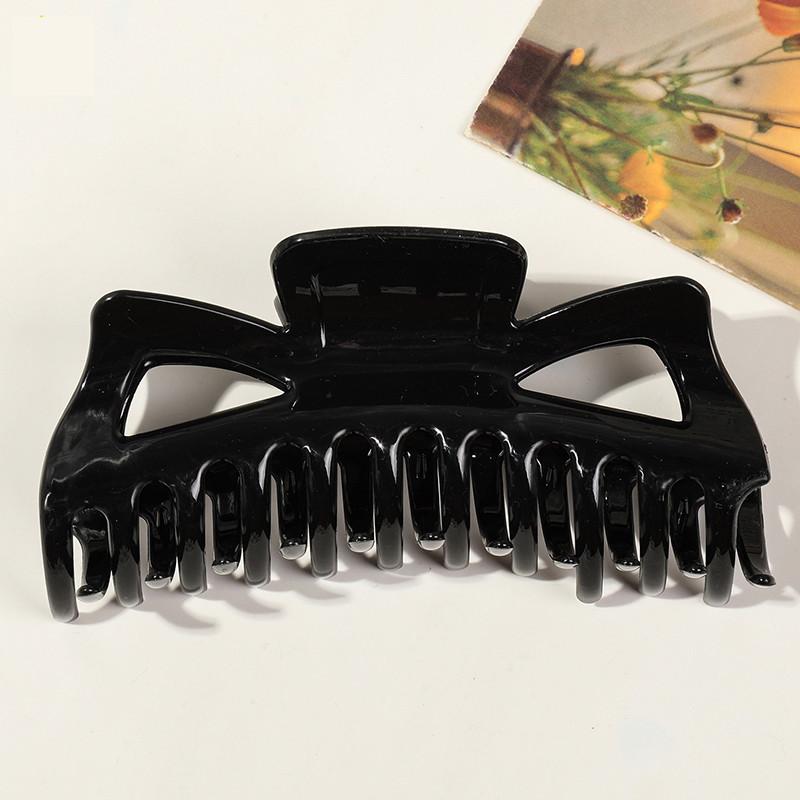 Korean Style Acrylic Solid Color Hair Clip Women's High-end Fashion Shark Clip Hair Accessories