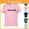 Premium Cotton Blend Element Printing Tees For Men And Women With Short Sleeves