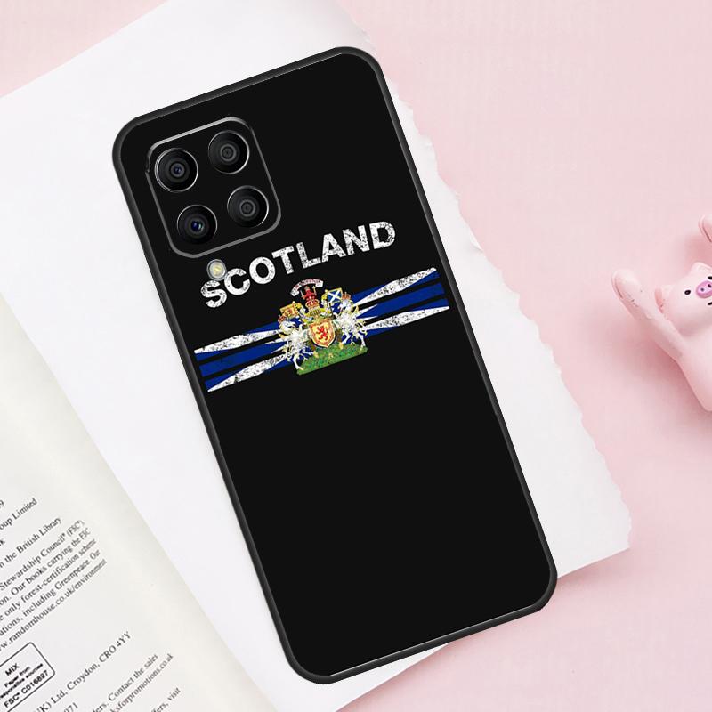 Scotland Scottish Flag Case For Samsung Galaxy M51 M55 M35 M15 M56 M36 M16 M06 M13 M33 M53 M12 M32 M52 M14 M34 M54
