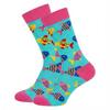 Unisex Cotton Print Long Socks – Trendy Novelty Socks for Men and Women