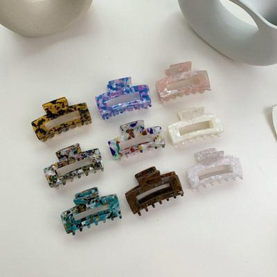 French Pin French Marble Square Hair Pin Updo Hair Clip