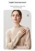 Lekasha Women's Cashmere Goat Wool Twelve-Needle Half-High Collar Sweater - Autumn/Winter Base Layer