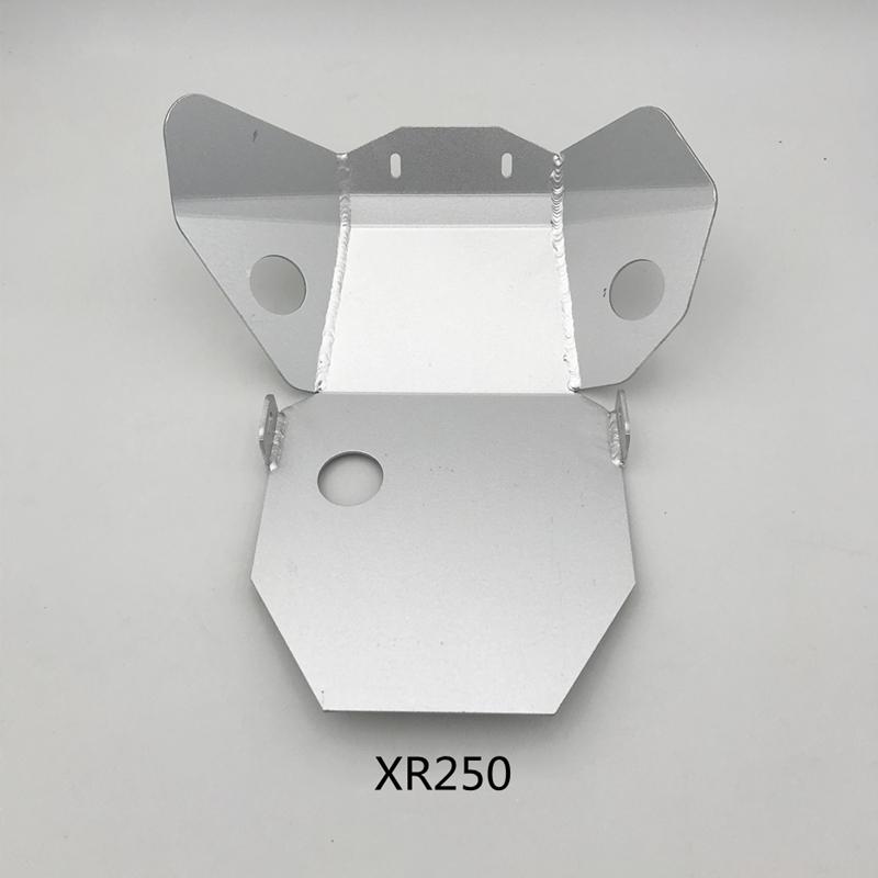 For Honda XR250/ XR250 BAJA/ Motard 1995-2007 Engine Protection Plate серебряный