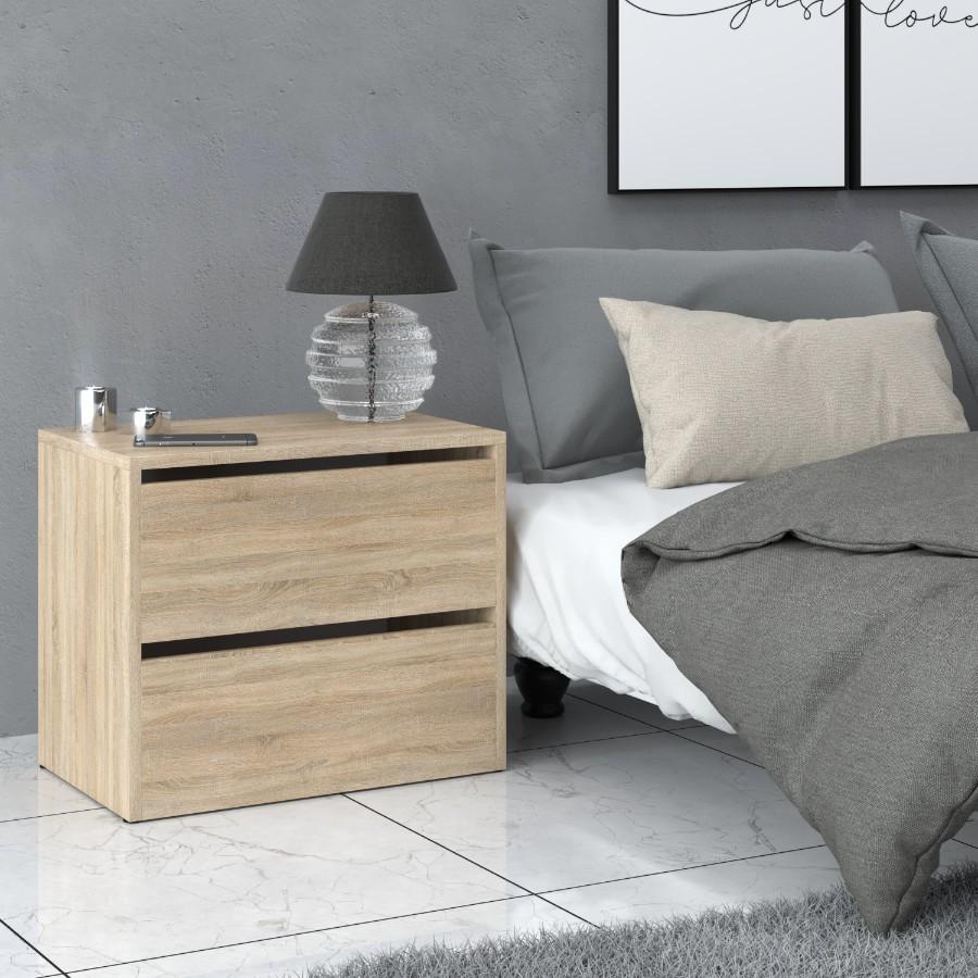 SONOMA OAK SHOE CABINET 60 CM - MODERN