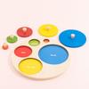 Montessori Geometric Shapes Puzzle Board - Educational Toy for Early Cognitive Development
