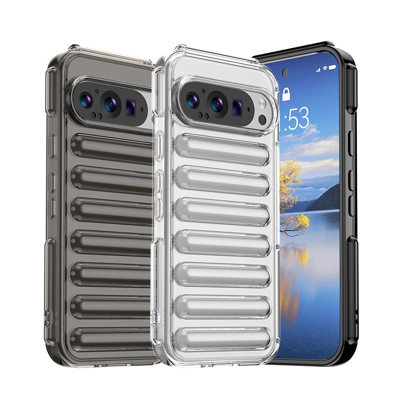 Hybrid Heavy Duty Armor Case for Google Pixel 9 Pro XL Cover Colorful Shockproof Frame Bumper Thickened Capsule Full Protection Cover