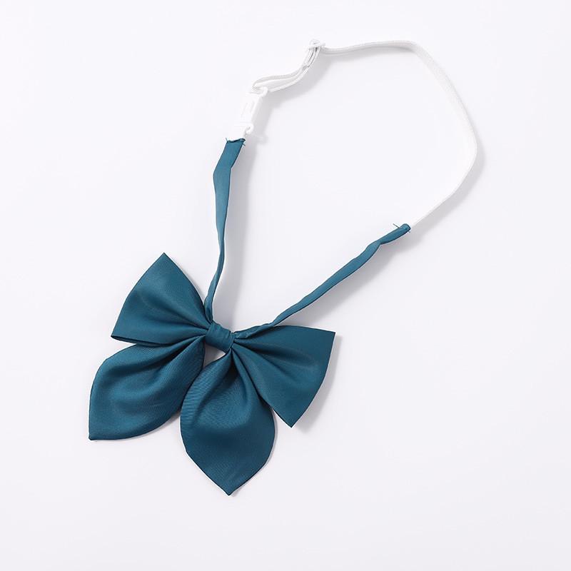 Solid Color Rabbit Ear Shape Butterfly Bow Tie Student Uniform Accessories