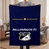 Millonarios FC Soft Warm Flannel Blankets Comfortable Blanket for Home Decoration Gifting