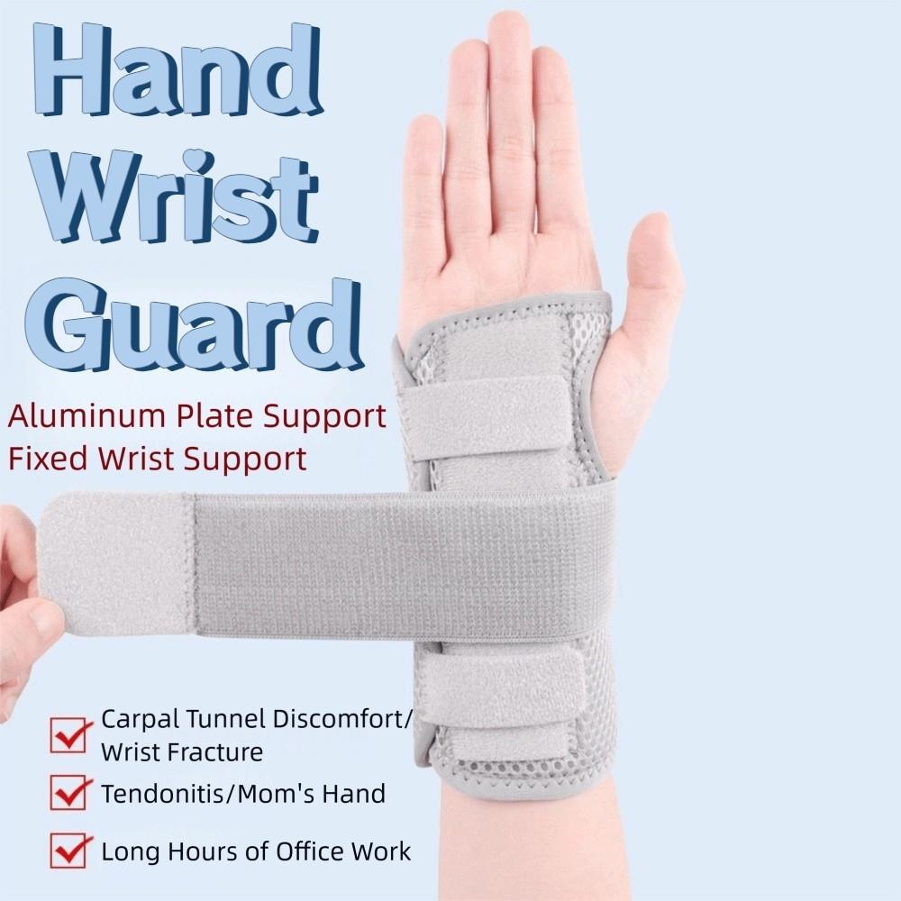 Breathable Wrist Stabilizer Adjustable Wrap Hand Wrist Guard Wristband Hand Support Splint Women