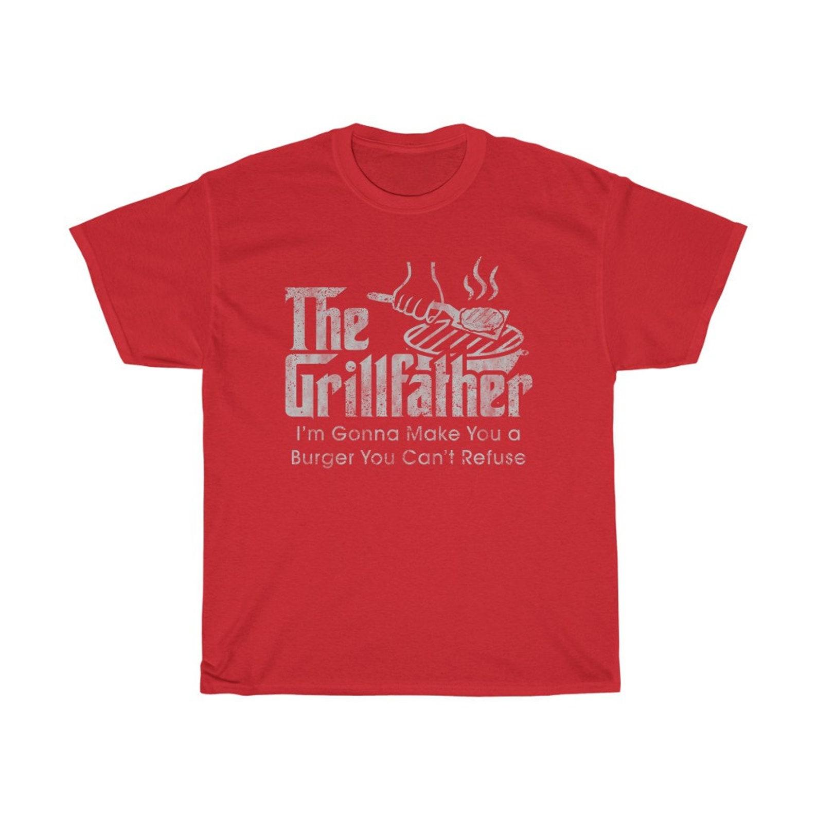 The Grillfather BBQ Holiday Funny T-Shirt S