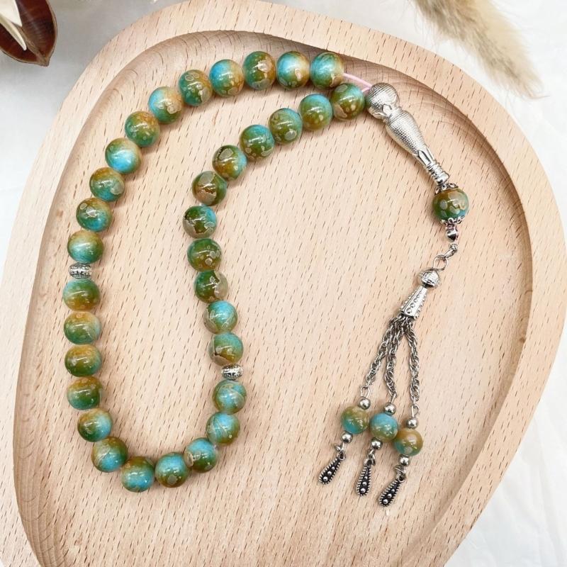 Comfortable Beaded Bracelet Rosary Chain Stylish Wrist Jewelry Beads Bracelet Religious Jewelry Suitable for Meditation