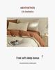 Elegant 3D Jacquard Cotton 4-Piece Bedding Set for Dorms