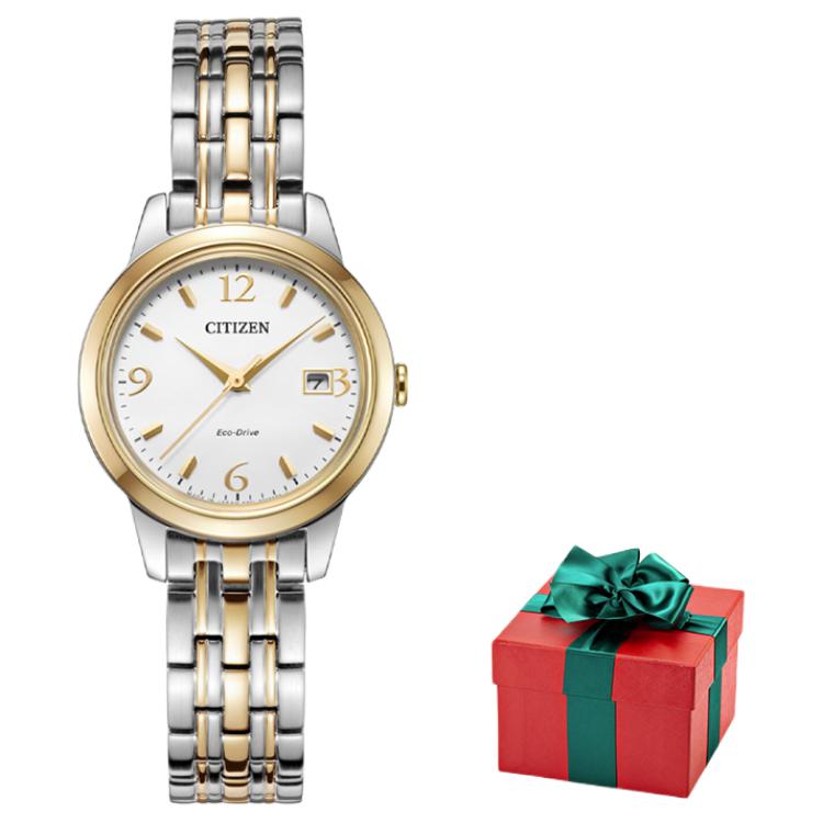 Citizen Ecology Drive Collection Light Powered Quartz Movement Stainless Steel Strap Watch EW2234-55A